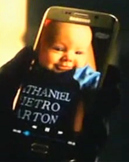 ClintBarton__'s tweet photo. Nathaniel Pietro Barton... This will be our son now, my love @_MaximoffPietro http://t.co/IeJHfrZilB