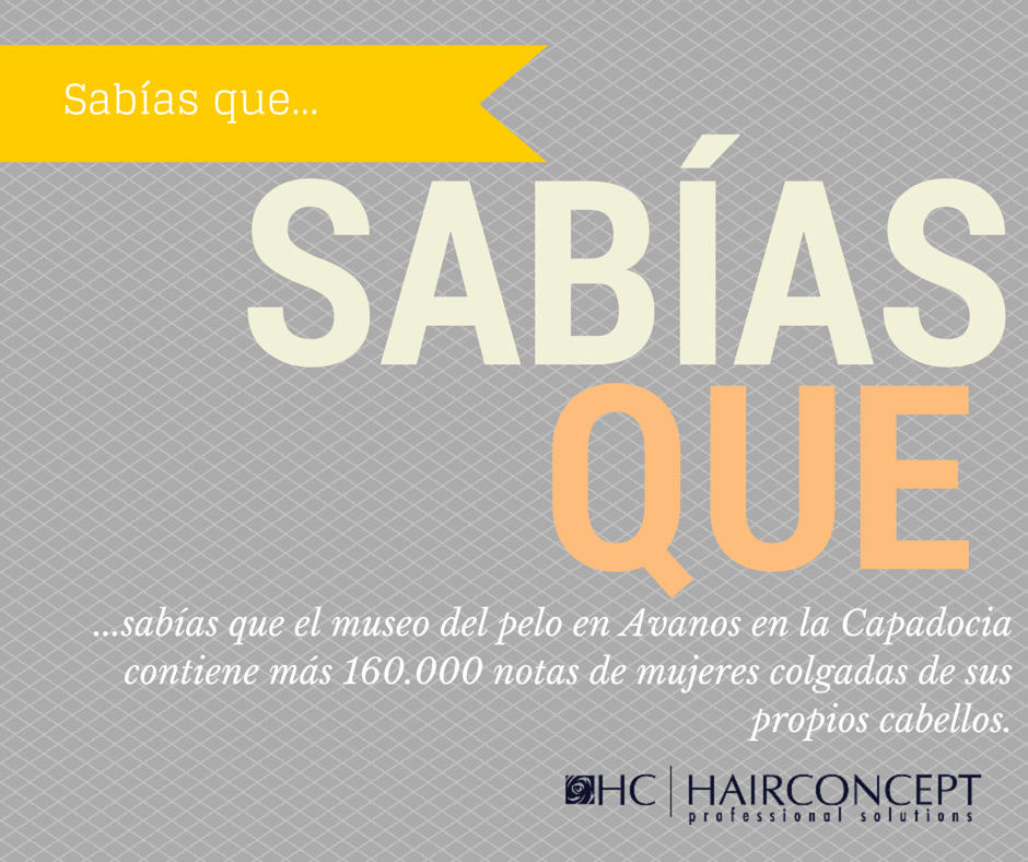 SABÍAS QUE...

...sabías que el museo del pelo contiene más 160.000 notas de mujeres colgadas de sus propios cabellos