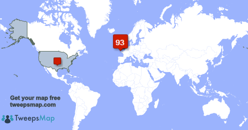 ClaireMorgan81's tweet photo. My followers live in UK. (91%), USA(4%)... Get your free map: http://t.co/Lmu5MzQrsF http://t.co/B22iKaCxq4