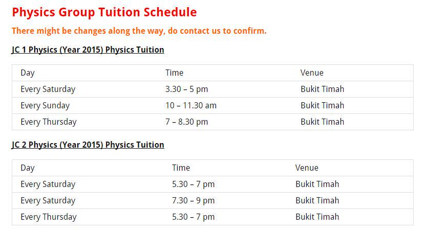 physics_tuition's tweet image. Best Physics Tuitions Schedule #physicstuitionjc   #AlevelPhysicsTuition
Source - bit.ly/1F5kSND