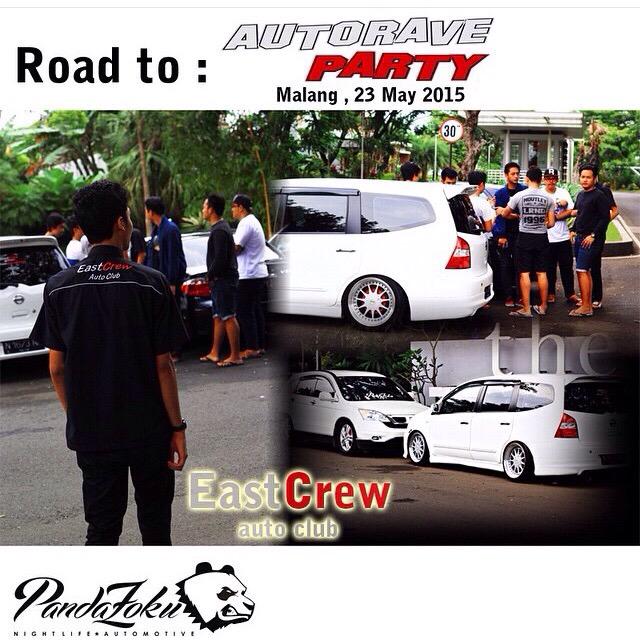 road to auto rave party, we're in !