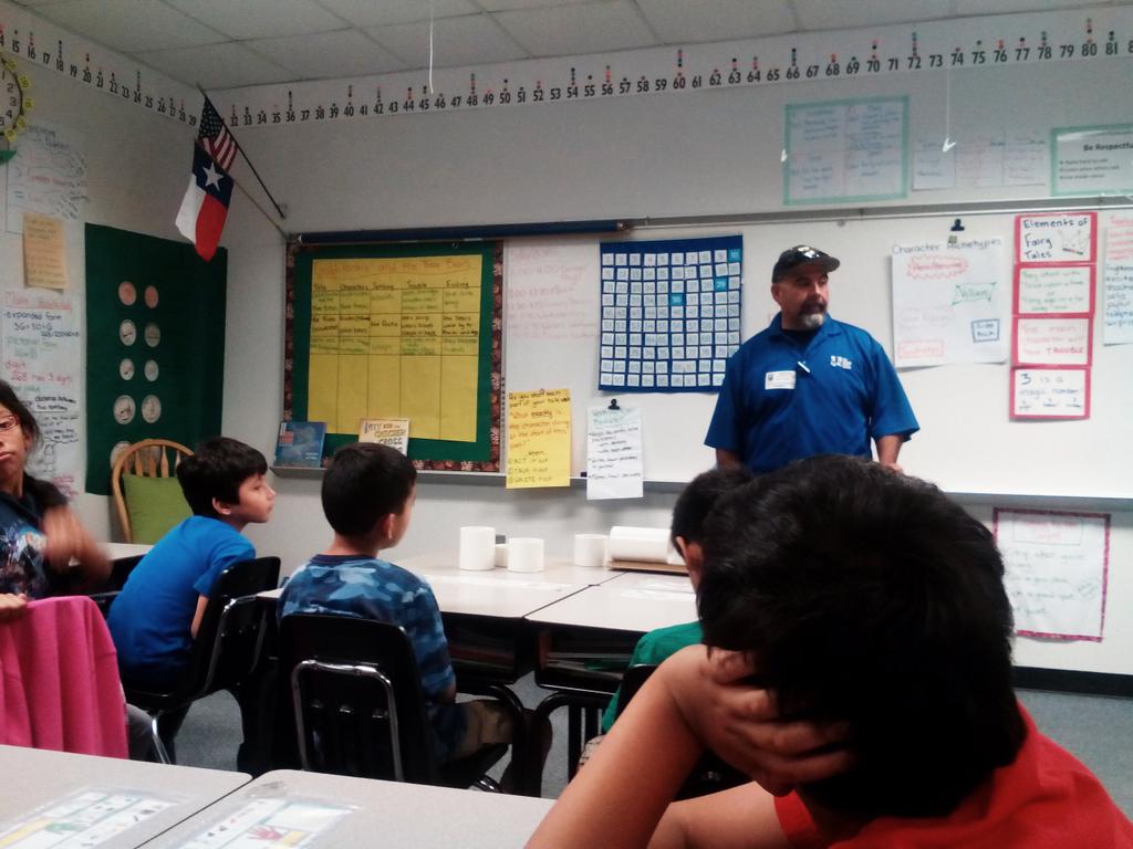 representing SAWS at HF Career Day! #hfsoars