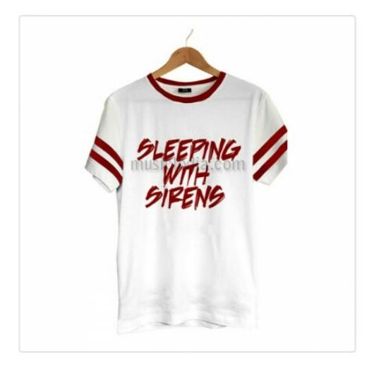 SLEEPING WITH SIRENS BASEBALL TEE IDR 95K AVAILABLE SIZE M,L pic.x.com/kaaEv1fsbB