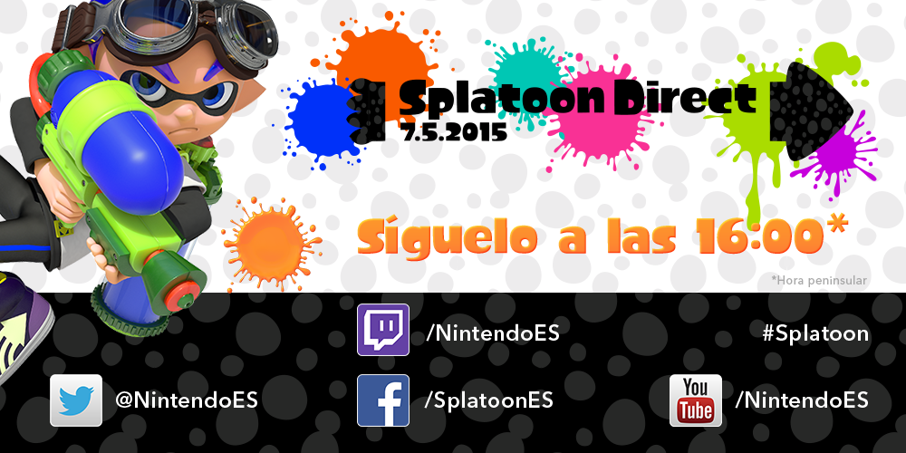 NintendoES's tweet image. ¡Dentro de 24 horas emitiremos #SplatoonDirect! Síguelo en @Twitch: ntdo.es/Kq