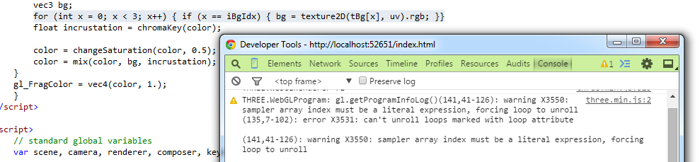 lexicobob's tweet image. #codingconfessions SHHHHH no tears, only shaders, @JSStack made me do it. stackoverflow.com/questions/6247… #threejs #gamedev