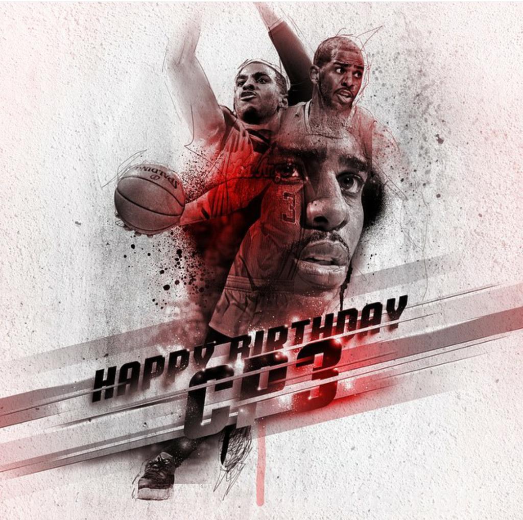 Happy 30th Birthday Chris Paul! 