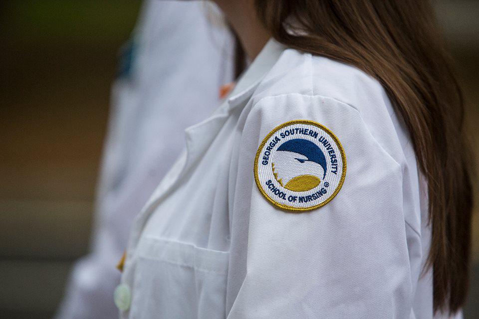 GeorgiaSouthern's tweet photo. This #NationalNursesDay, #EagleNation salutes our #StudentNurses, #nursing #alumni &amp; the nursing community #GSUstrong http://t.co/t0N4JHff9X