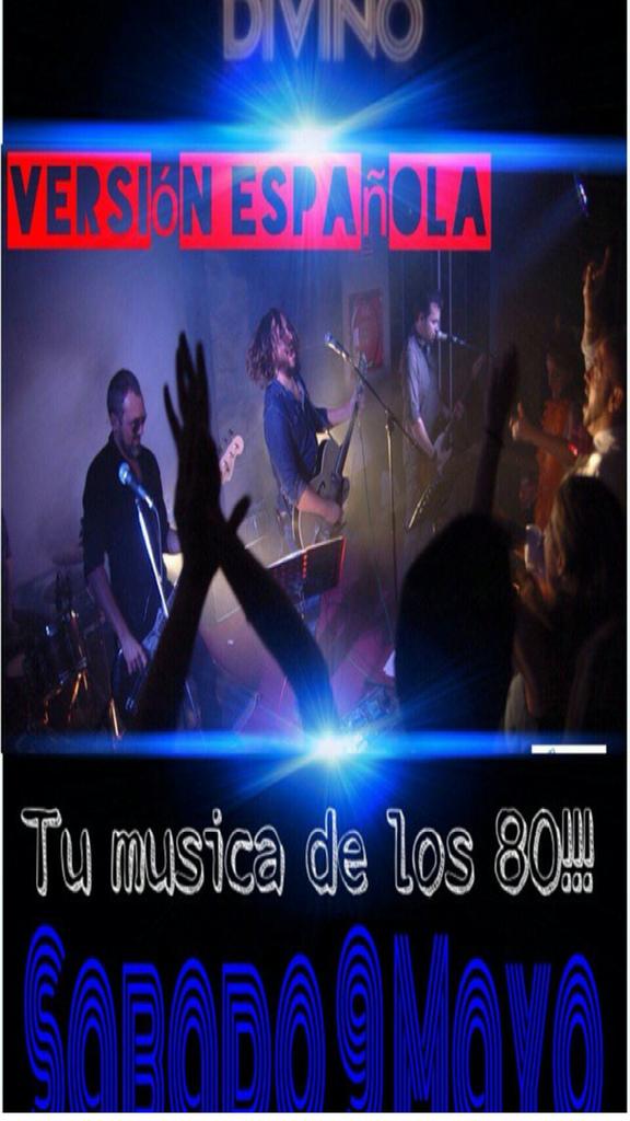 JorgeRRPPevento's tweet photo. Vente este sabado a @SalaDivino a disfrutar con la musica de los 80, la ultima fue un exito con VERSION ESPAÑOLA http://t.co/i30ZsJq5Dh