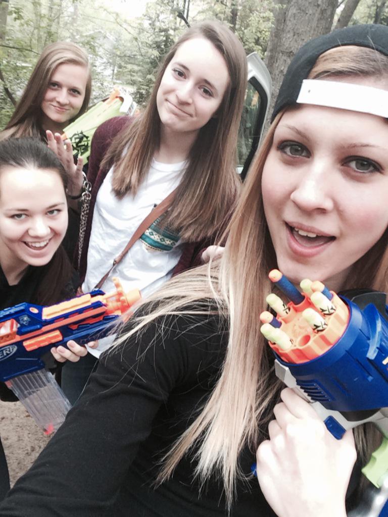 Got her!! 🔫 <a href="/PACTNerfWar/">PACT Nerf War</a> <a href="/sassysnipers/">Sassy Snipers</a>