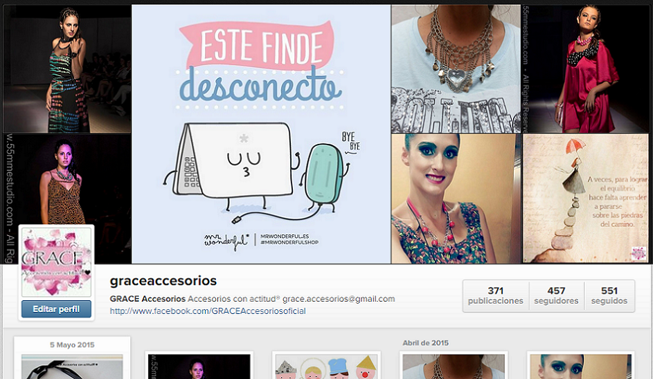 GRACEaccesorios's tweet photo. Estamos en @instagram ... seguinos!!
#GRACEaccesorios #Instagram http://t.co/UkZEsuxRBC