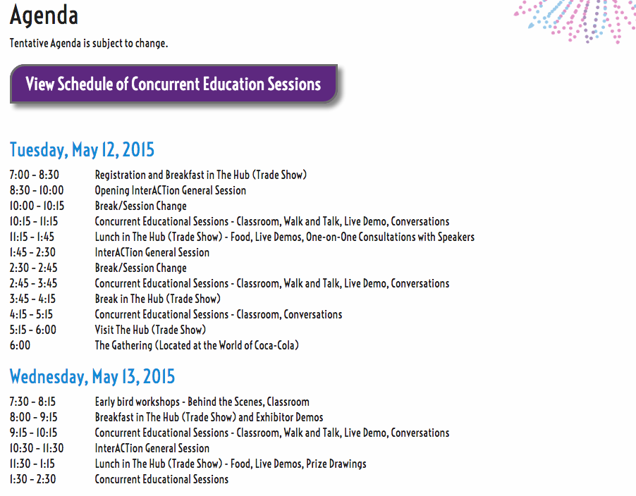 EventeractSE's tweet image. Check out our agenda &amp;amp; download the app today. 

apple.co/1JWLrCU