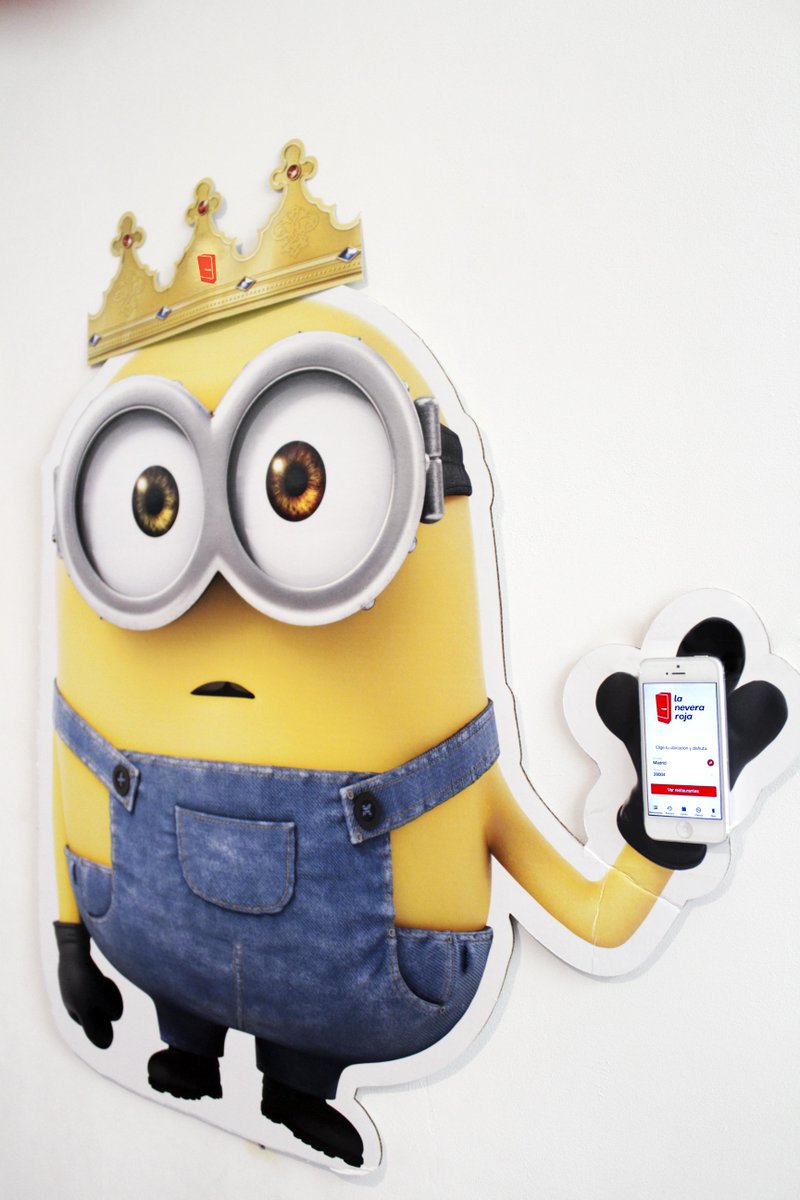 Pidiendo comida con mi amigüito #MiMinionTieneHambre #LaNeveraRojaQueen #applaneveraroja @laneveraroja