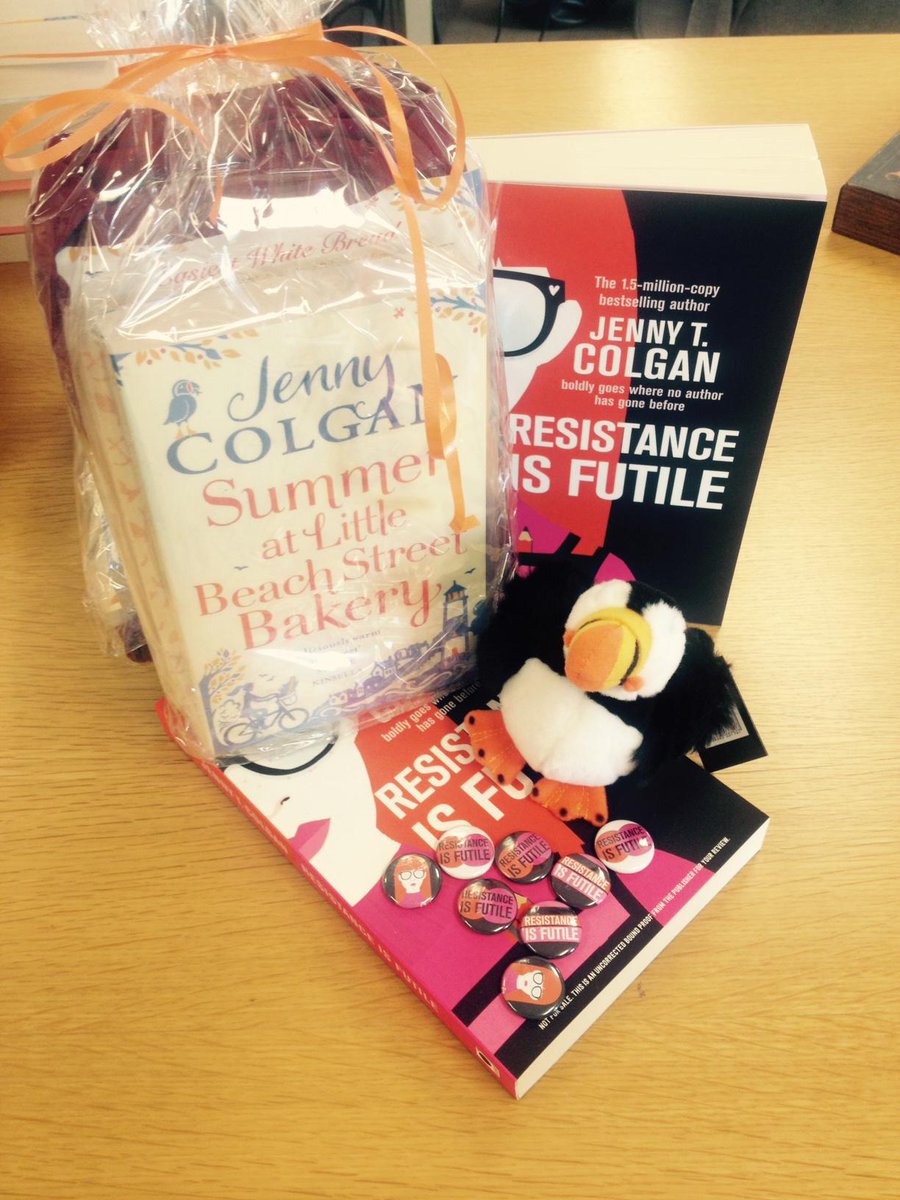 littlebookcafe's tweet photo. Drum roll please! RT to win 1 of 3 @jennycolgan goody bags before 12.30 today! #competition time (UK only) http://t.co/3hR7pP9mFM