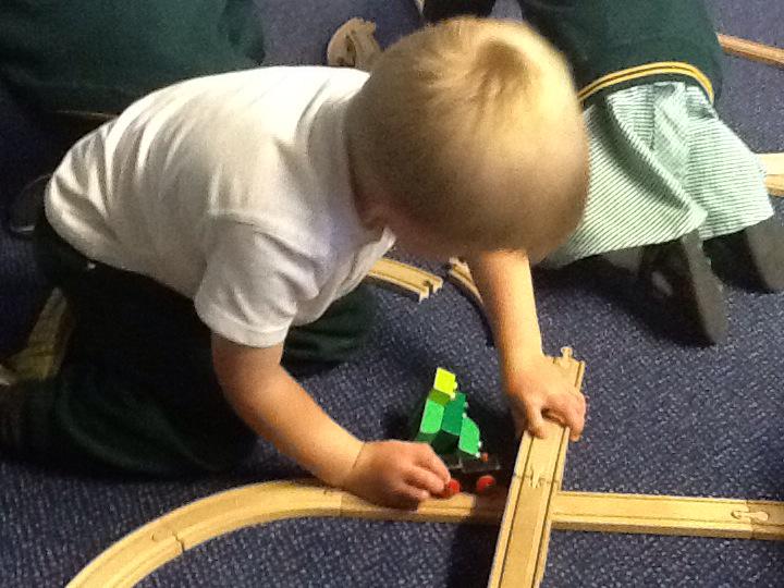 fazakeyfs's tweet photo. Emergency repairs to the #Brio track @fazakprimary Nursery. #eyfs http://t.co/U9fH9C0I27