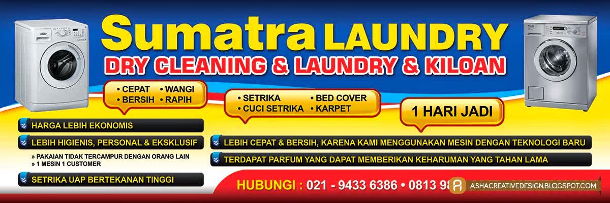 Asha Creative Design Ar Twitter Contoh Desain Banner Laundry