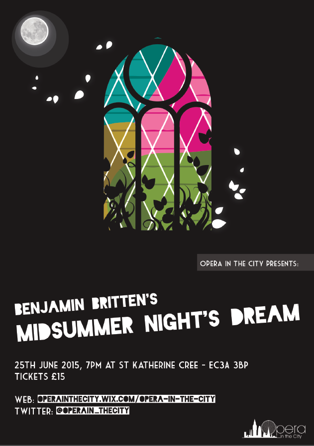 Operain_theCity's tweet photo. #Dream2015 #Operainthecity presents A Midsummer Night's Dream on June 25th. Click for tickets http://t.co/mJeRF4ncWL http://t.co/uWUnNpf3rH