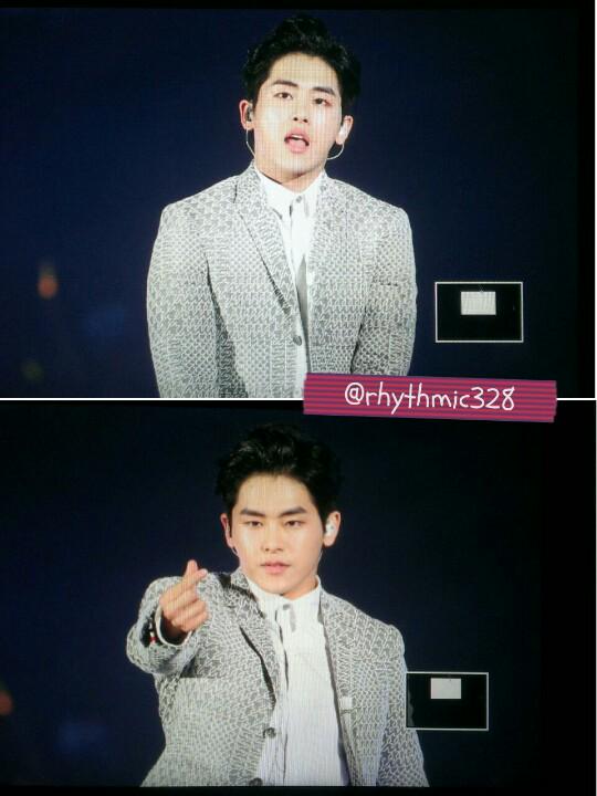 150506 Japan arena tour 'Dilemma' #호야 하트 날려줬엉😆💓