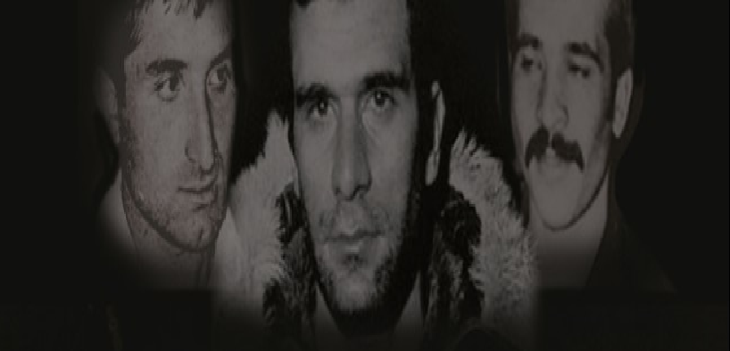 ekspreshabercom's tweet photo. 1972'de, Deniz Gezmiş, Yusuf Aslan ve Hüseyin İnan Ankara Merkez Kapalı Cezaevi'nde idam edildi. 43 sene oldu. http://t.co/s4TdiXeG5s