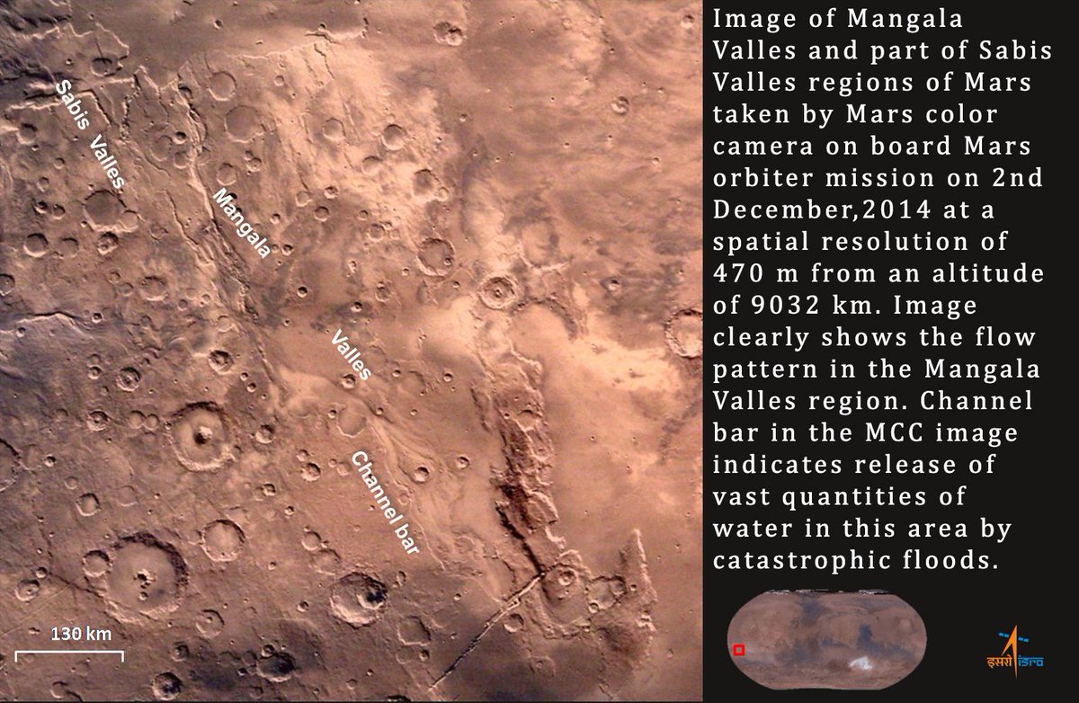 isro's tweet image. Images from Mars Color Camera on-board @MarsOrbiter