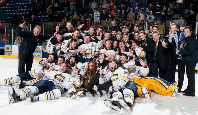 TheCCHL's tweet photo. Great @CPCANADIANS team photo no better feeling in sports just after winning a championship! http://t.co/KUkQxHF8au http://t.co/csNxS1GdEs
