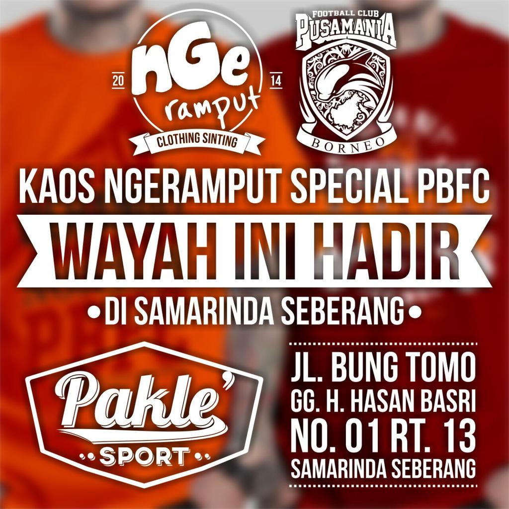 Nang tinggal di Samarinda saberang, handak beli kaos ngeramput special PBFC? Yuk ke <a href="/PakleSports/">clothing samarinda</a>