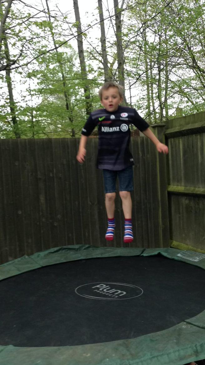 Candi82's tweet photo. @premrugby He'd love to see @Saracens at Twickenham again this year #AvivaPremFinal http://t.co/ojMvST7hF8