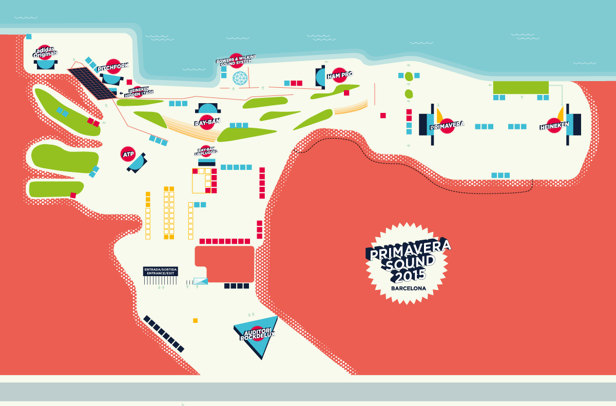 Primavera_Sound's tweet photo. Ya disponibles los horarios y el mapa de Parc del Fòrum. #primaverasound http://t.co/YBKJ3qjTik http://t.co/DHI33wqmzR