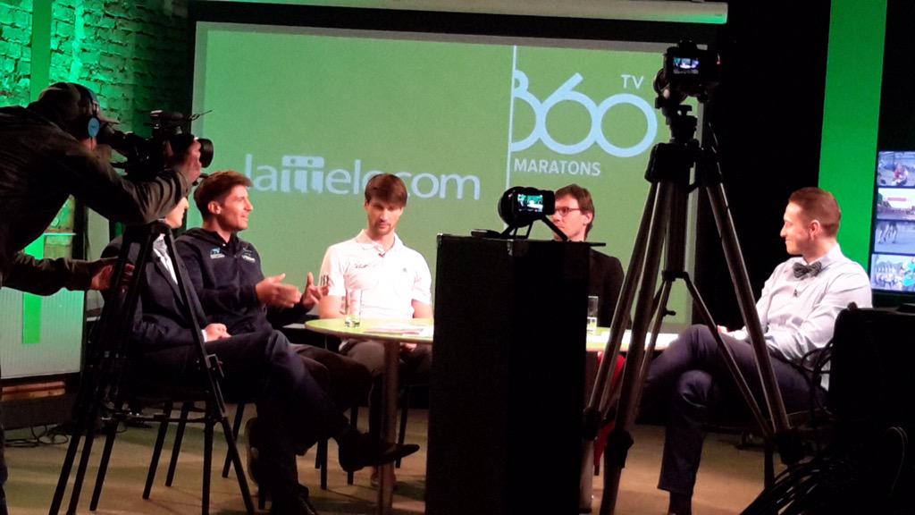 7 Marathons chat on Latvian TV in build up to Riga Marathon May 17. @TravelChannelUK <a href="/777epic/">TeamContinentalDrift</a> <a href="/RigasMaratons/">Rimi Riga Marathon</a> #runchat