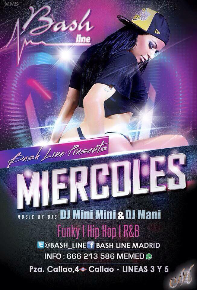 DjMiniMiniSpain's tweet photo. ESTA NOCHE te espero en #BASHLINE #DJMINIMINI a ritmo de buen #Funky #Rnb #HipHop #Dancehall #Callao4 #Madrid Gooo!! http://t.co/vlVozkZHEa