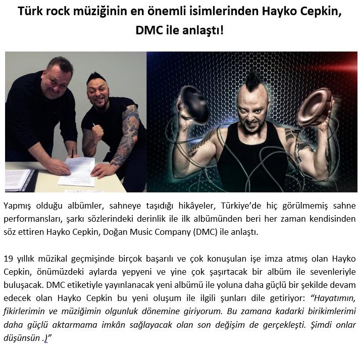 Yeni Şirketimiz DMC ve yeni albümümüz ile cibicibiciks marka mottomuz.
#hercanlıHaykoCepkinitadacaktır
 koladikkat.))