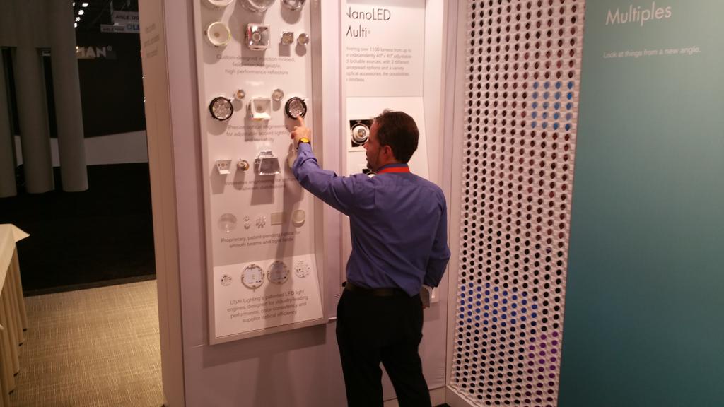 Lightbender67's tweet image. USAI line of led modules.  Quite a range #LightFair2015