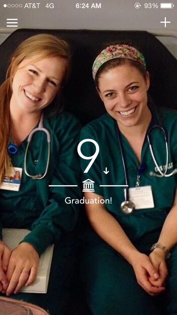 _nursecourtney's tweet photo. SINGLE DIGITS! http://t.co/vSzyO5g7ts