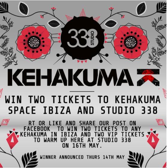 studio338's tweet photo. Want two tickets to a @KEHAKUMAtw of your choice in Ibiza AND two tickets to the party in London??? http://t.co/aqhxWgFHrB