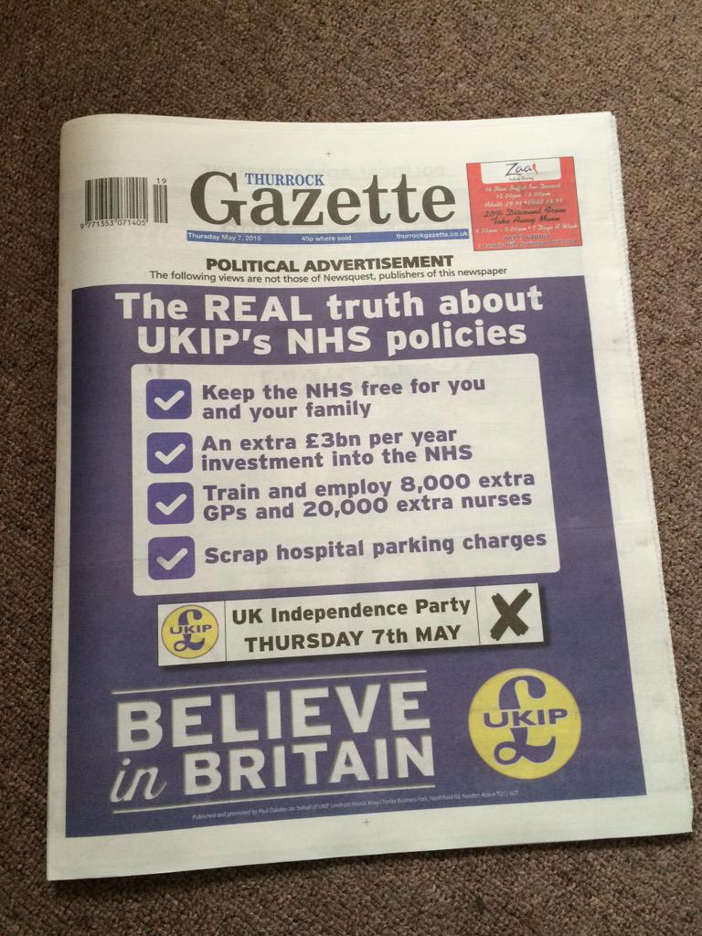 UKIP tweet media
