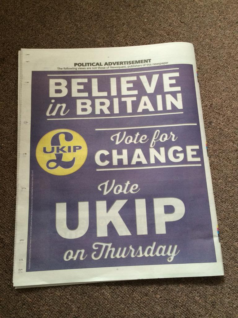 UKIP tweet media