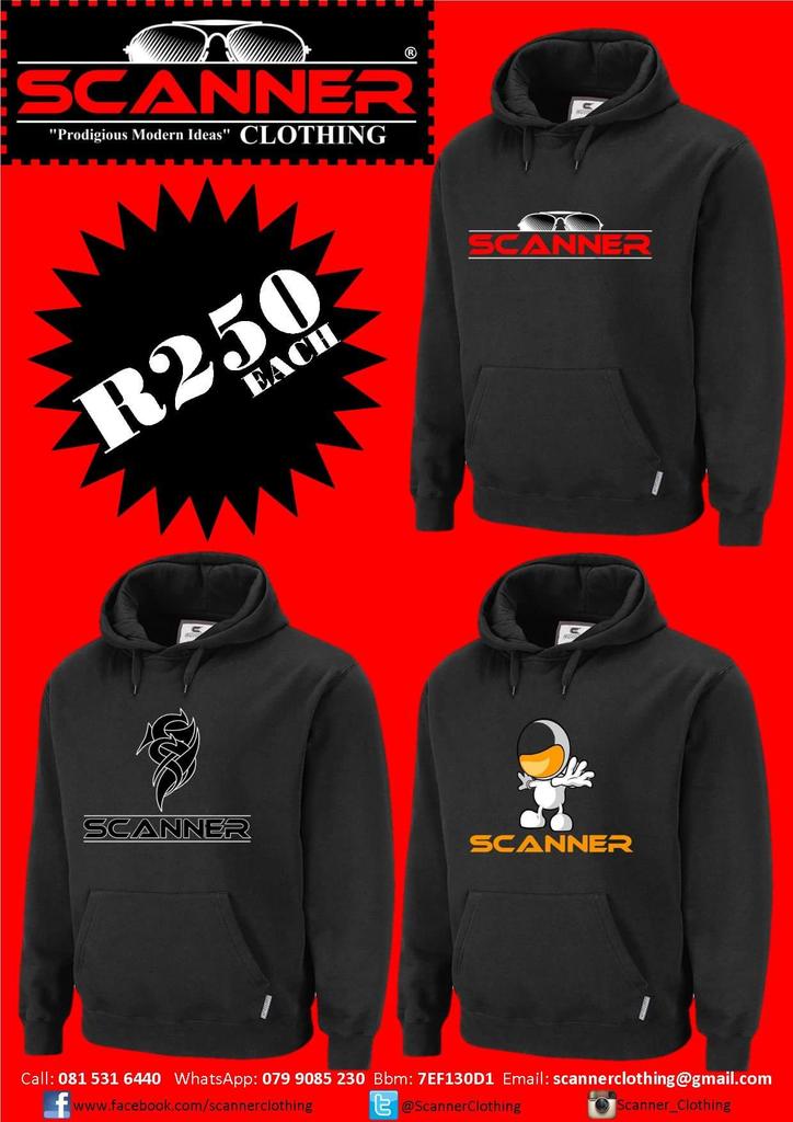 ScannerClothing's tweet photo. Are you ready for WINTER??

If you don't have a warm SCANNER HOODIE then you simply not ready..

#HOODIES R250each http://t.co/QTpKHse2zR