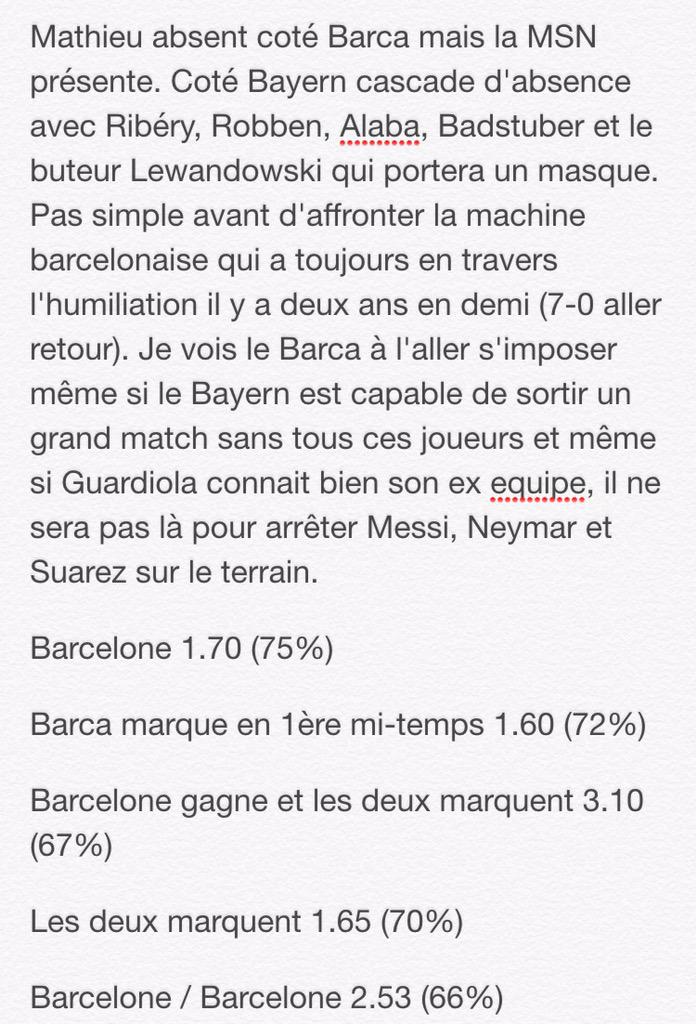 OwlPronos's tweet photo. ⚠️Pronos 06/06⚠️ (Suite) RT ! RT ! RT !

Les autres pronos du jour sont dans le tweet précédent ! #ParionsSport http://t.co/kG0aXFNmmU