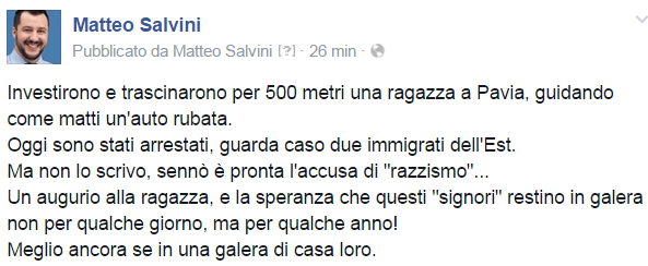 matteosalvinimi's tweet photo. Spero almeno che questi restino in carcere per un bel po' di anni, meglio se nel loro Paese! #Salvini #Lega http://t.co/qPpkiUjeFi
