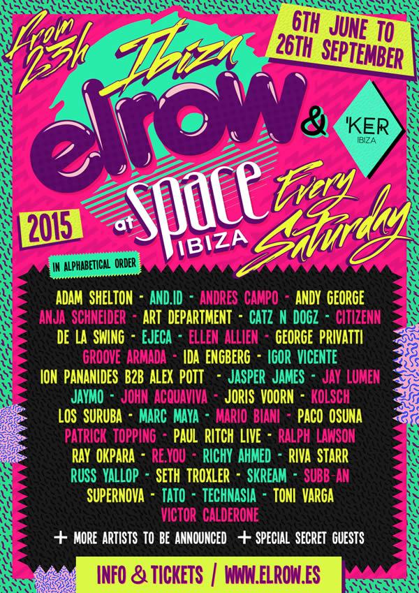 BE_AT_TV's tweet photo. .@elrowibiza announce their lineup for the 2015 season, here's who to expect! // http://t.co/QW1Jv1GPLr http://t.co/XcXSdcyV9E