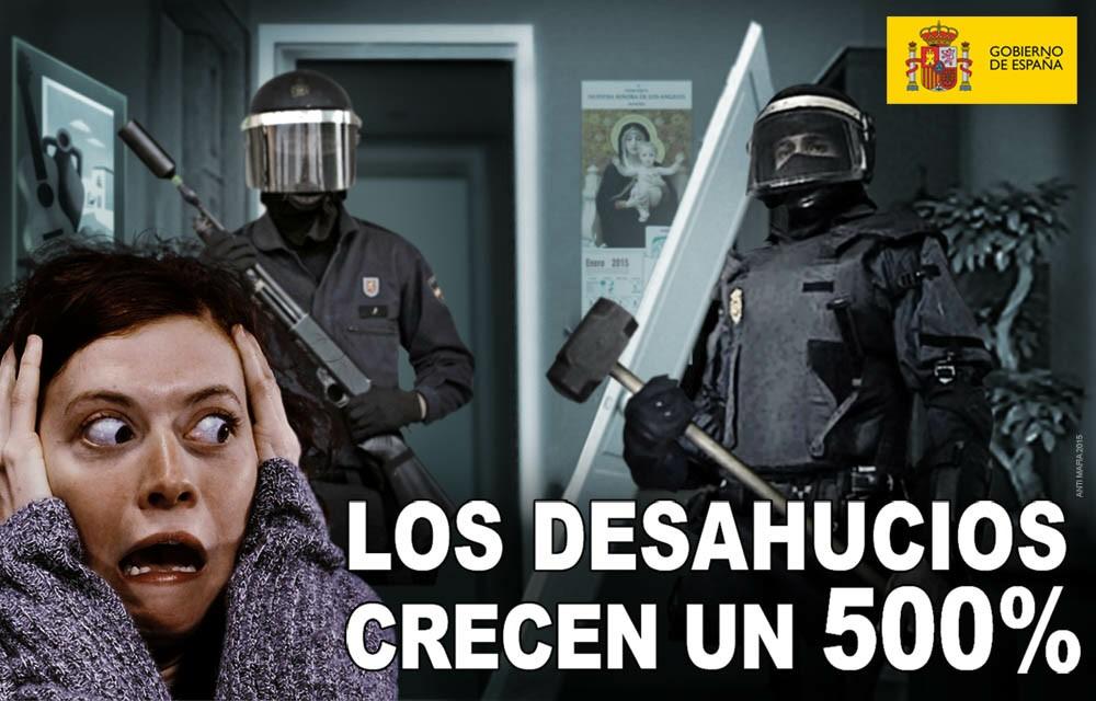 Rafausui's tweet photo. #España ÚNICO país del mundo donde familias son desahuciadas y condenadas a pagar el piso que ya no tendrán NUNCA http://t.co/FL53jrQS61