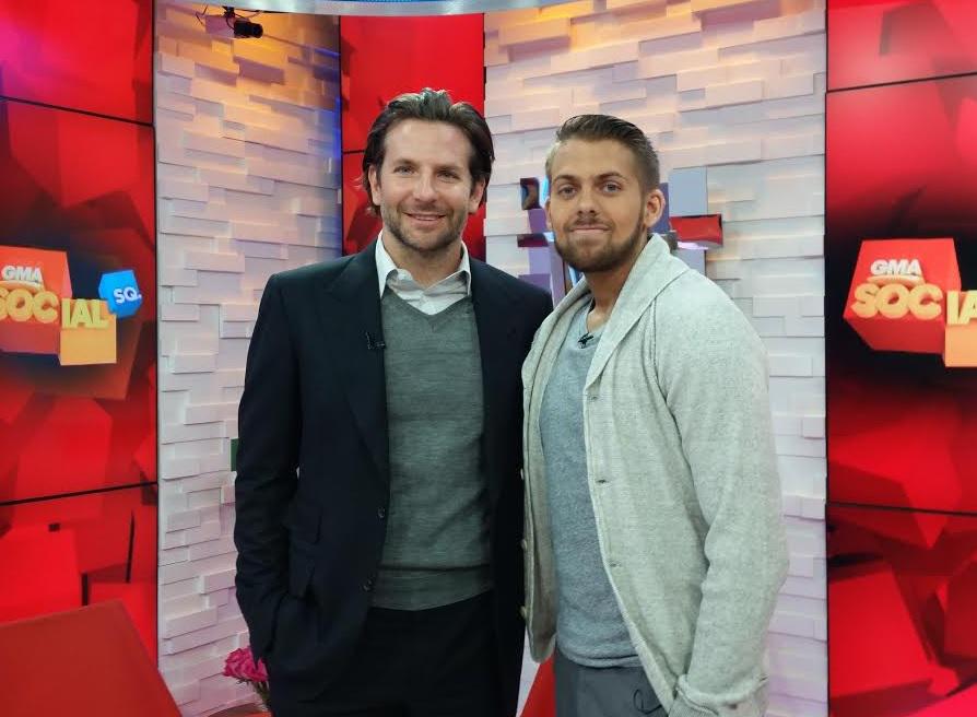GMA's tweet photo. How Bradley Cooper is raising awareness about bone marrow donation: http://t.co/2nvLFXnDNM http://t.co/089iqMD0pP