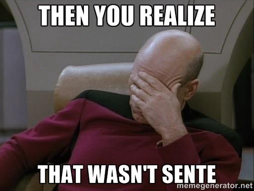 OnlineGoServer's tweet photo. We all know the feels. #sente #weiqi #baduk #go http://t.co/5CDFUm9Vwh