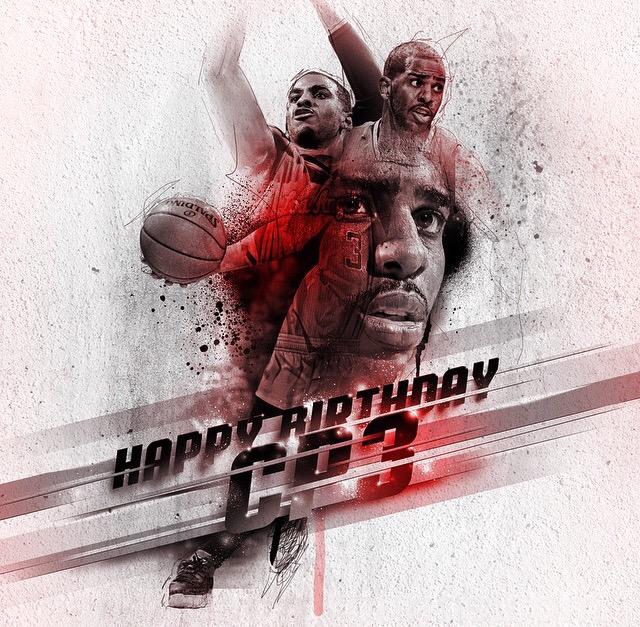   carl_bremstrom: Happy birthday Chris Paul! 