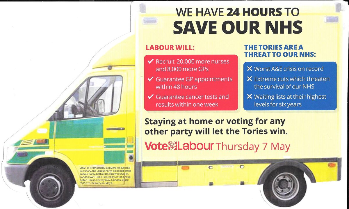 BatcleyBHillLab's tweet photo. Staying at home or voting for any other party will let the tories win. 

#VoteLabour #VoteBlake4MP http://t.co/UY7stLUjoz