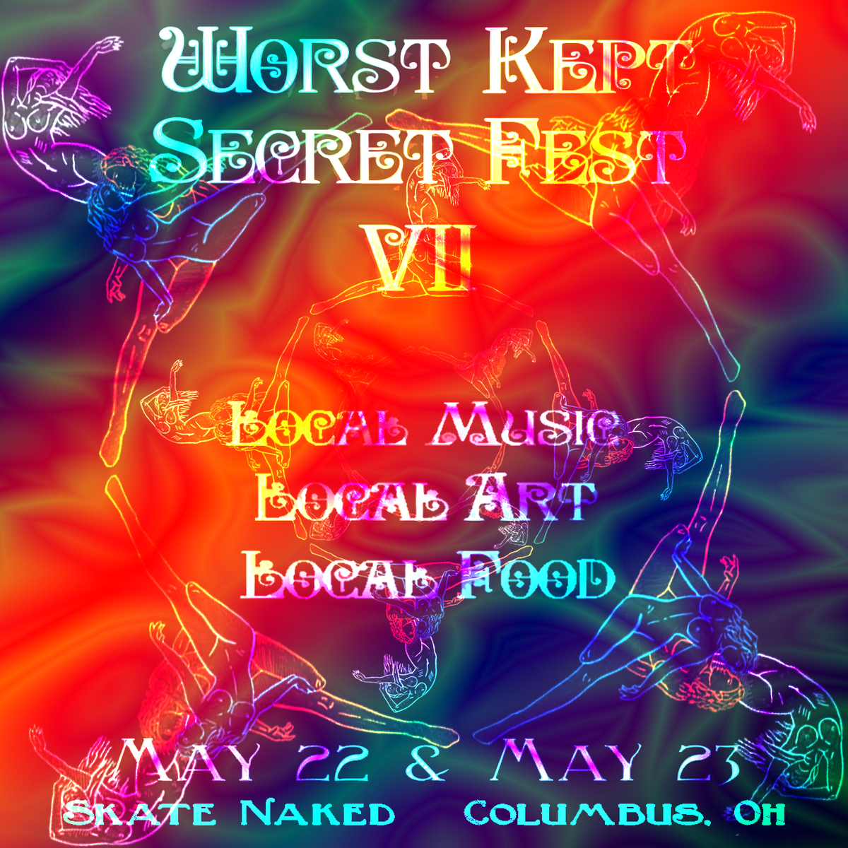 clayotter's tweet photo. Come see us at @WKSFest , May 23rd. Figures by @thunderstrom_ 
#Columbusmusic #wksf7 #freefestivaL #localmusic http://t.co/Rra6N2887k