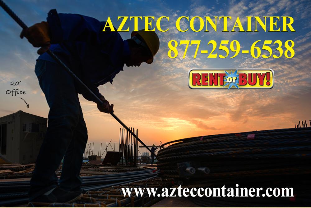 AztecContainers's tweet image. How much do portable office containers cost? Where do you even purchase them? For a quick quote call 877-259-6538