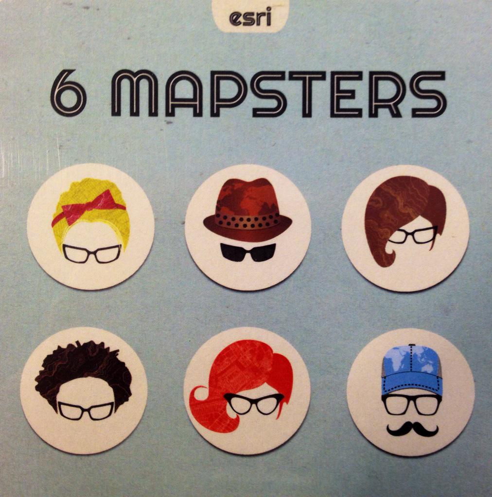 LoCoGISForum's tweet photo. Esri map swag. #LoCoGISForum http://t.co/3SdXGeYuWf