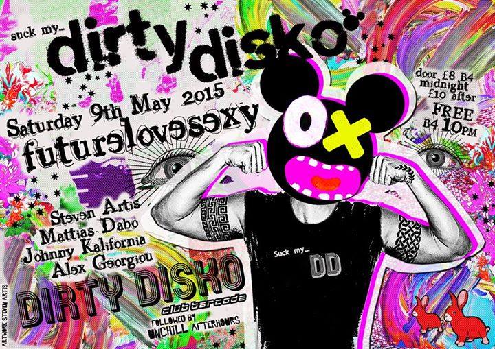 BarcodeLondon's tweet photo. DIRTY DISKO THIS SATURDAY http://t.co/Q0f0lUEU7l
