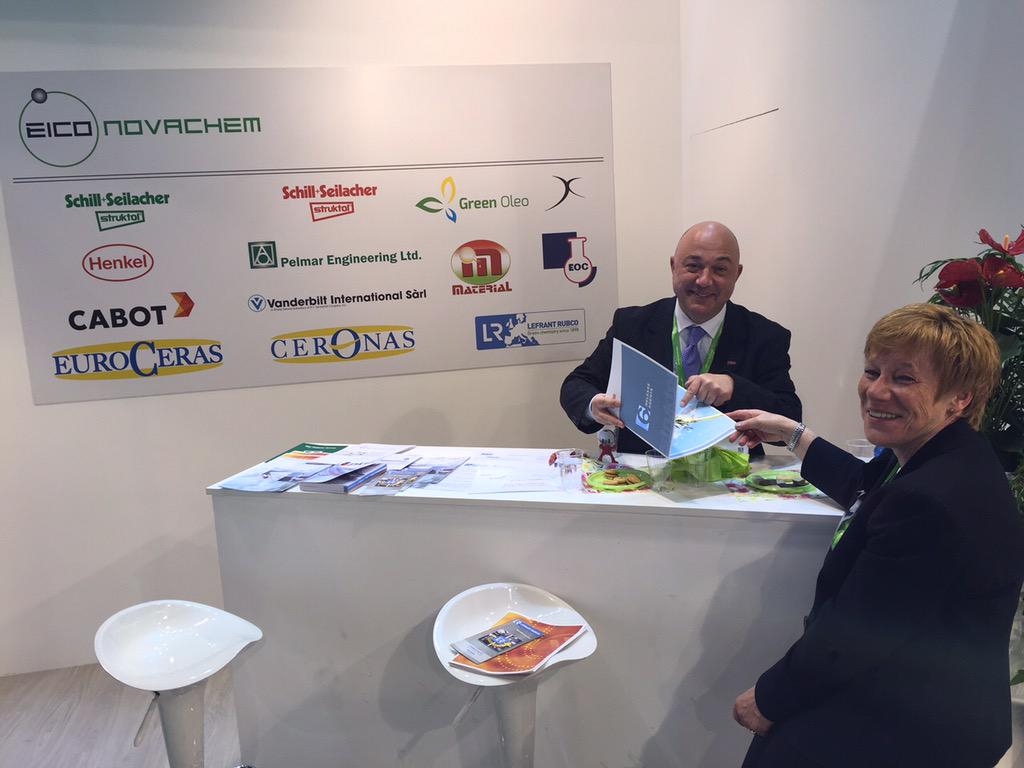Struktol_Rubber's tweet photo. #PLAST2015 in in full swing. Visit us at A121 in Hall 9 with Eico Novachem #struktol #rubber #release #tires http://t.co/a6j61lmRbv