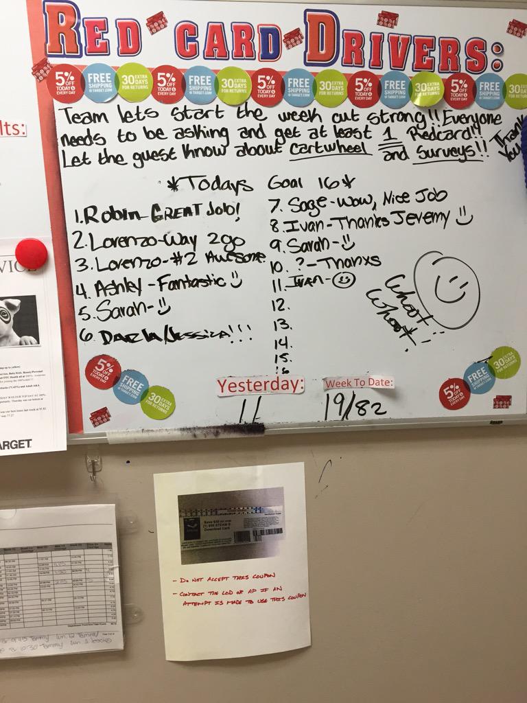RaveenaG's tweet photo. We are finally making some progress :) way to go T2030 #target http://t.co/gtVzlJ72Hv
